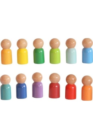 Woodnjoy Waldorf 12'li Peg Bebek