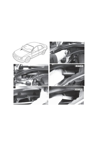 Peugeot 207 Çiftli Karbonlu Polen Klima Filtresi Koku !