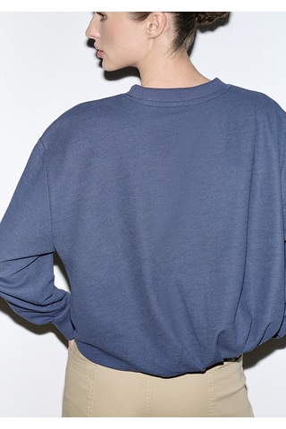 Mavi - Bisiklet Yaka Lacivert Sweatshirt 1s10508-70487 Lacivert