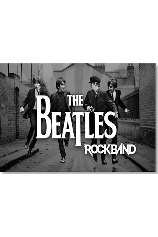 Cakasepetim The Beatles Rock Grubu Ahşap Mdf Tablo