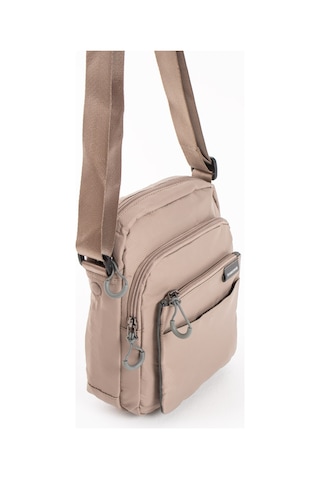 Sanmorris Unisex 5 Bölmeli Suya Dayanıklı Paraşüt Kumaş Organizer Çanta Vizon