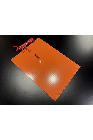 Sern Açık Büfe Silikon 25x35cm Yapışkanlı Termikli Isıtıcı Rezistans 1000w 230v