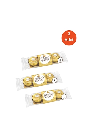 Çikolata 3'lü 37,5 Gr- 3 Adet