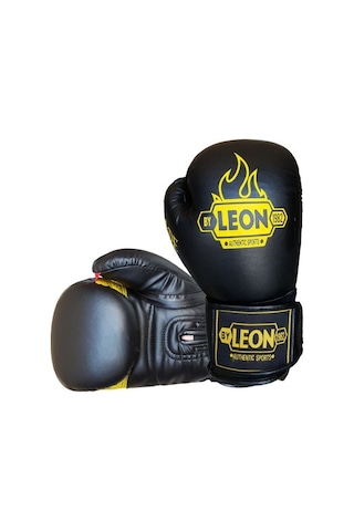 Kogam Leon 1982 Leon Blade Training Boks Eldiveni, Bandaj Dişlik Siyah