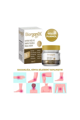 Kuyruk Yağı Kremi Bamya Tohumu Yağlı 210 Ml