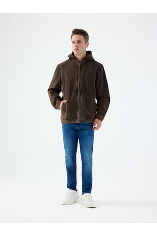 Regular Fit Erkek Ceket Denim