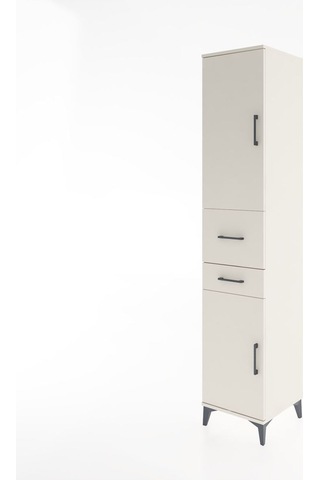 Hyperion Dolap 4 Raflı 2 Çekmeceli 2 Kapaklı 44x44x221 Aytaşı... Aytaşı