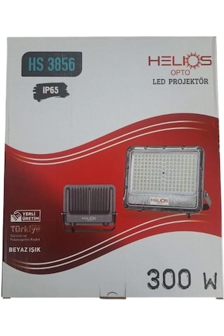 Helıos Hs-3856 300 Watt Beyaz Led Projektör 27.000 Lümen 100 Watt Beyaz Işık