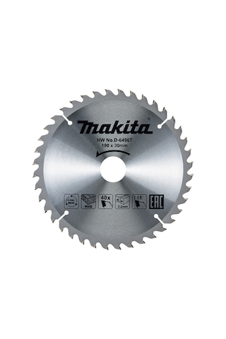 Makita D-64967 Daire Testere 40 Diş 190X30 MM 11504