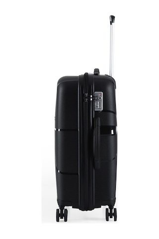 Ççs 5264 Polipropilen Büyük Boy Valiz Siyah