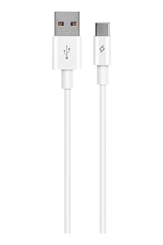 Usb 2.0 5a Süper Hızlı 1m Şarj Kablosu Beyaz Diğer