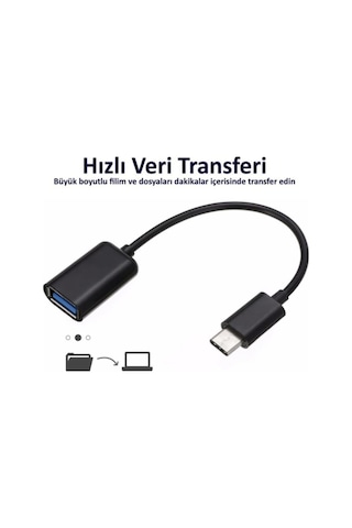 Tc315 Utv007 Chip Android Video Dvr Uyumlu Type-c Otg Kablo
