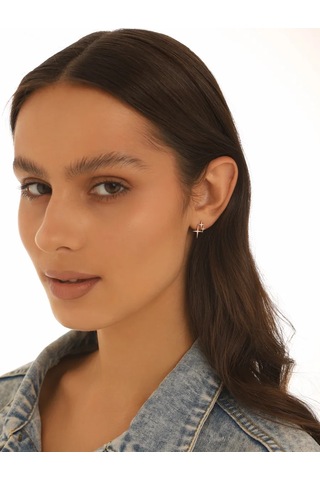 Serebranyj Dom Gümüş Küpeler "yıldızlar" 189372635 Altın