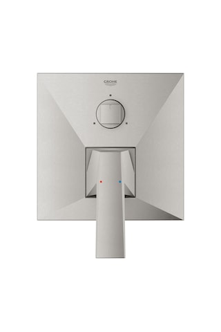 Grohe Allure Brilliant 3 Yollu Yön Değiştiricili Tek Kollu Banyo Bataryası - 24099DC0 Gri