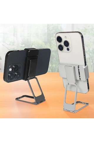 Bay 360 Derece Dönen Tüm Telefon Tipleri İle Uyumlu Metal Telefon Standı Braket Bx40 Najmaddin Standart