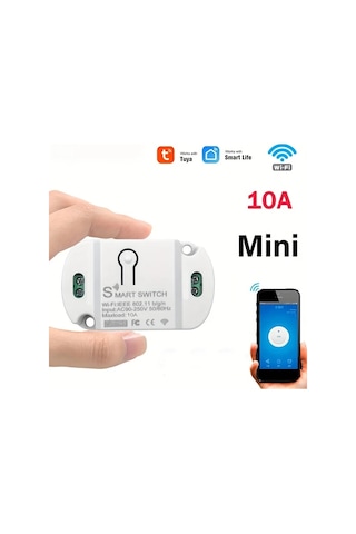 10 A Wifi Akıllı Anahtar, 10a / 16a Kablosuz Uzaktan Kumanda İle Dweet Akıllı Yaşam Uygulaması Ve Alexa Google Ev