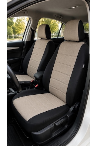 Renault Megane 2 Sedan 2004-2008 Uyumlu Oto Koltuk Kılıfı Tam Set Airbag Uyumlu 4 Mevsim Cotfit Serisi