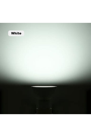 Ximistore9 Gu10 Tabanlı 7w Led Ampul 220-240v 6000k Beyaz Işık 500-600lm Yumuşak Işık 30000 Saat Omur 1 Adet