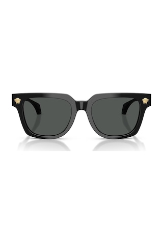 Versace Ve 4510u Gb187 52 Unisex Kare Siyah Kemik Güneş Gözlüğü