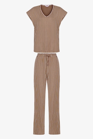 Penti Açık Kahverengi Hera Pantolon Pijama Takımı