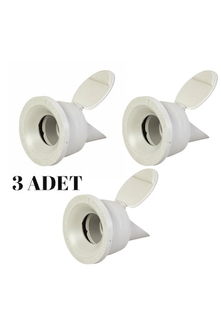 3 Adet Koku Önleyici Çekvalfli Adaptör Contaø50 Lavabo & Evyele