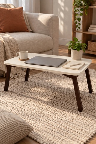 Sulorahome Ekru Renkli Katlanır Laptop Ve Kahvaltı Sehpası Krem Sulorahome Ekru Renkli Katlanır Laptop Ve Kahvaltı Sehpası Krem