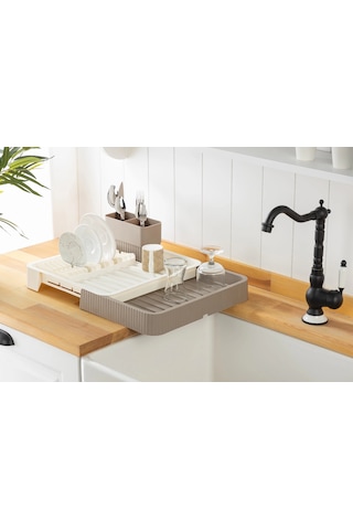 Sürgülü Bulaşıklık Plastik 32.5cm X 35.5cm - 51.5 X 35.5cm 5365 Çok Renkli