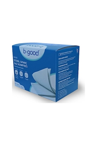 B-Good Gaz Kompres 7.5 CM x 7.5 CM 100'lü