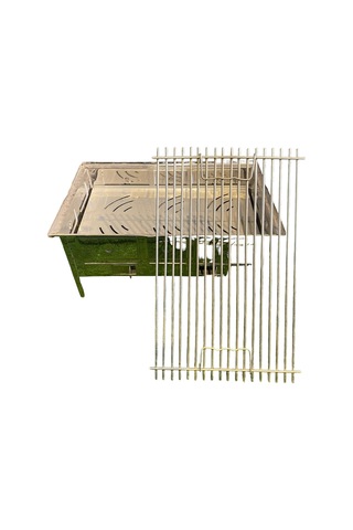 45x29 Krom Mangal Metalik Gri