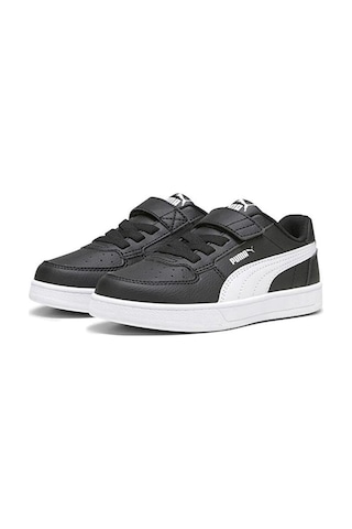 Puma 393839-05 Caven 2.0 Ac+ Ps Black- Wh Çocuk Spor Ayakkabı Siyah