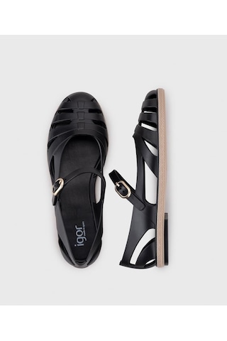 Igor Paris Kadın Siyah Sandalet S10377-002 Siyah