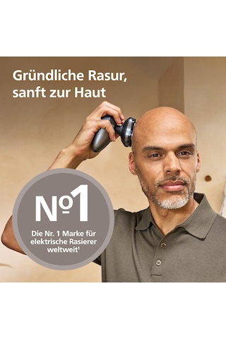 Philips Head Shaver Pro Series 7000 - Erkekler Ve Kadınlar İçin Elektrikli Kel Tıraş Makinesi, 360 Derece Esnek Tıraş Başlığı Ve Comfortcut Bıçaklar, Yakın Tıraş, Cilde Nazik, Model Hs7980/15