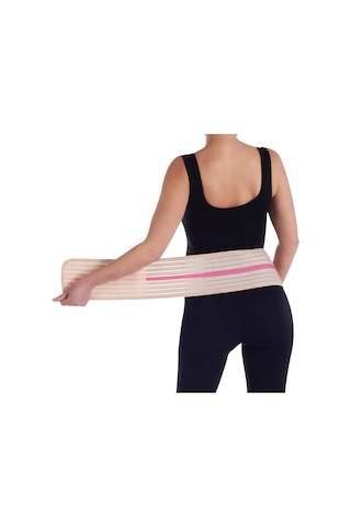 Owli Bamboo Premium Hamile Destek Kemeri 2'Si 1 Arada Ten