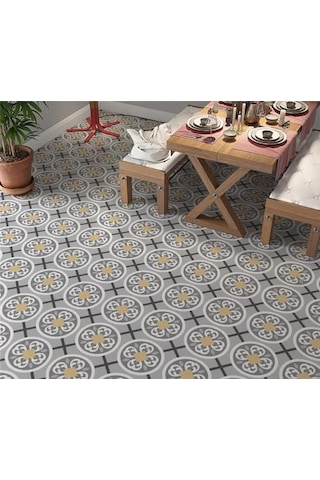 Kaplama Zemin Kaplama Folyosu 65x130 Cm Yuvarlak Floor