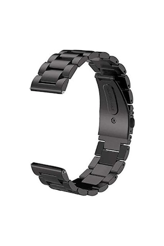 Huawei Watch Gt2 Gt2e Gt3 Gt4 Gt5 Pro Se Elite 46mm Uyumlu Paslanmaz Çelik Metal Baklalı 22mm Kordon