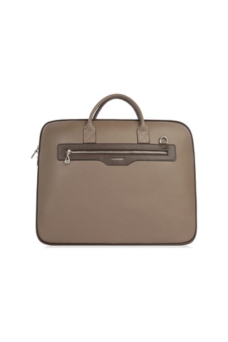 Cengiz Pakel Unisex Hakiki Deri Evrak&laptop Çantası 1712 - Vizon/kahve 1712-vizon-kahve
