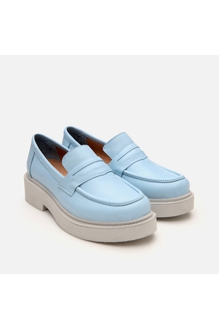 Hotiç Hakiki Deri Açık Mavi Kadın Loafer 01ayh306700a600 Açık Mavi-lıght Blue Açık Mavi