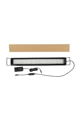 Symbee Akvaryum Işığı Su Geçirmez Ayarı 10 Seviye Işık Regülasyonu 3 Zamanlama Seçeneği Tam Spektrum 60 Led Topu 45-60cm 11w Euro Standartı Siyah