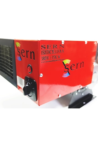 Sern Fı 15 Elektrikli Fanlı Isıtıcı 15kw 380v Termostatlı