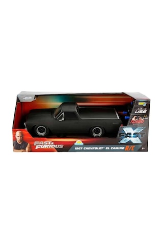 Mey İthalat 8429 1:16 Fast & Furious 1967 Chevrolet El Camino Usb Şarjlı Uzaktan Kumandalı Araba