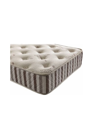 Uzunbebe 80X180 Heyner Bıobed Organic Cotton Lüx Ortopedik Yaylı Yatak