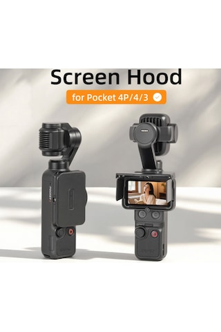 Djı Osmo Pocket 3/4/4p Ekran Koruyucu Gu Nes Lik Siyah