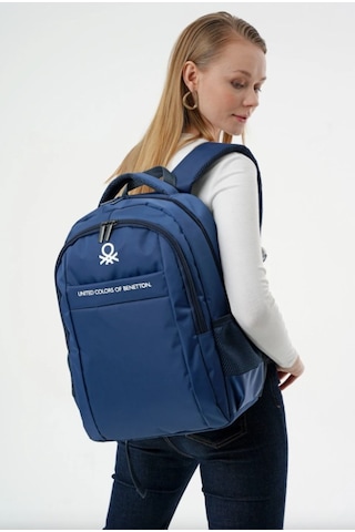 United Colors Of Benetton Unisex Sırt Çantası 20968 Lacivert