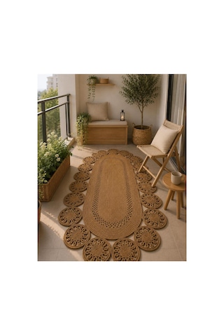 Jüt Kilim, Paspas, Mutfak Halısı, Banyo Paspası, Kilim, Halı, Oturma Odası Halısı, Balkon Paspası 244hasırbambu 244hasırbambu
