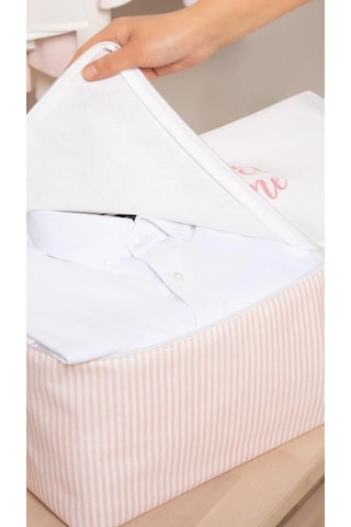 Mini Boy Baskılı Pembe 30x 22 Cm Hurç 3'lü Set Pembe