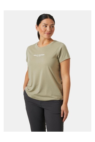 Helly Hansen W Allure Kadın T-shirt Hha.53970 Açık Yeşil