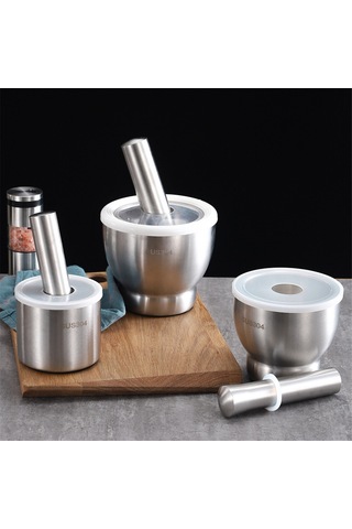 304 Paslanmaz Çelik Ezici Katı Sarımsak Ezici Sarımsak Ezici A Gümüş