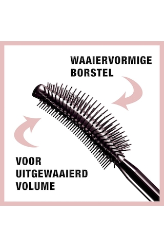 New York Lash Sensational Yelpaze Etkili Suya Dayanıklı Siyah Maskara 1 X 9.4 Ml Diğer