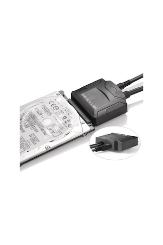 Usb 3.0 To 2.5 - 3.5" Sata Hdd Hard Disk Kablosu Kutusu