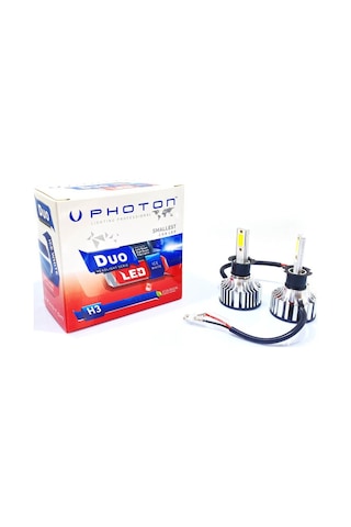 Photon-duo-beyaz-h3-led Far Ampulü